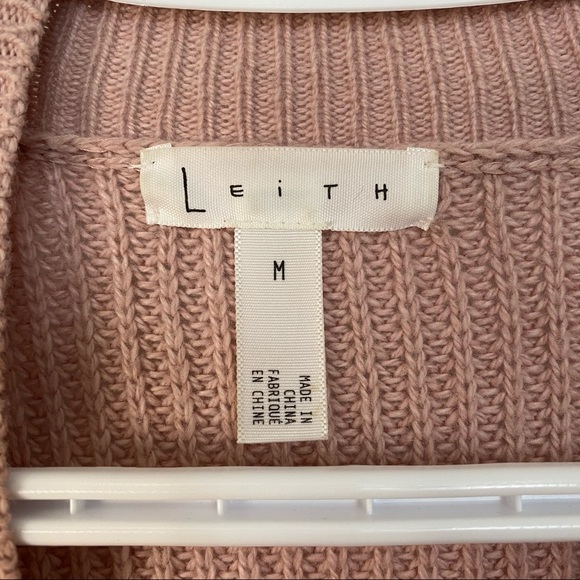 Leith pink sweater size M - Picture 3 of 7